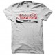 Shirt Nuka Cola Zero parodie Coca Cola Zero blanc pour homme et femme