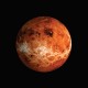 Shirt astronomie Planète Venus noir pour homme et femme