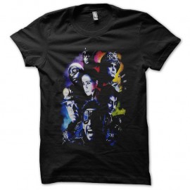 Shirt Mystery Men blanc/noir pour homme et femme
