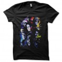 Shirt Mystery Men blanc/noir pour homme et femme
