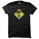 Shirt OVNI Warning Abduction Zone noir pour homme et femme