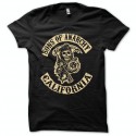 Shirt Sons Of Anarchy collection california noir pour homme et femme