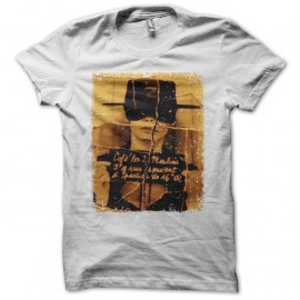 Shirt Amélie Poulain Zorro blanc pour homme et femme