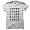 Shirt extasy tableau mdma blanc pour homme et femme