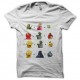 Shirt Muppet Show vs Angry Birds blanc pour homme et femme