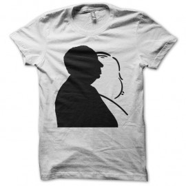 Shirt Hitchcock Presents blanc pour homme et femme