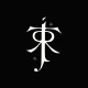 Shirt Tolkien JRT sign noir pour homme et femme