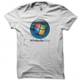 Shirt Windaube Vista blanc pour homme et femme