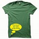 Shirt Gangbang jaune/vert bouteille pour homme et femme