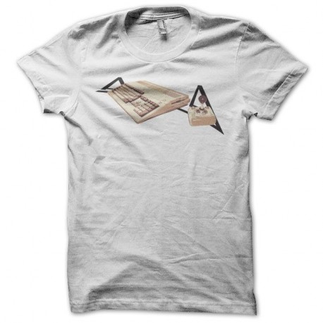 Shirt Amiga 500 blanc pour homme et femme