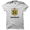 Shirt humour Bavaria 8.6 parodie Massilia 5.1 blanc pour homme et femme