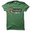 Shirt humour Amsterdam Maximator parodie Alcoolique certifié 100% vert pour homme et femme