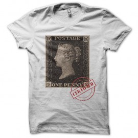 Shirt timbre rare black penny certified blanc pour homme et femme