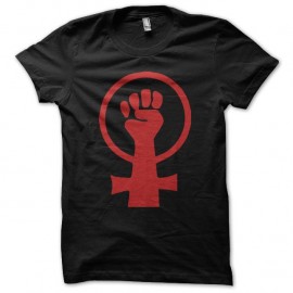 Shirt Femini Fist noir pour homme et femme