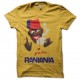 Shirt Banania parodie Raniania jaune pour homme et femme