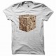 Shirt cube humain noir/blanc pour homme et femme