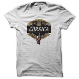 Shirt humour Pietra parodie Corsica blanc pour homme et femme