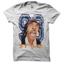 Shirt Busta Rhymes 90's style blanc pour homme et femme