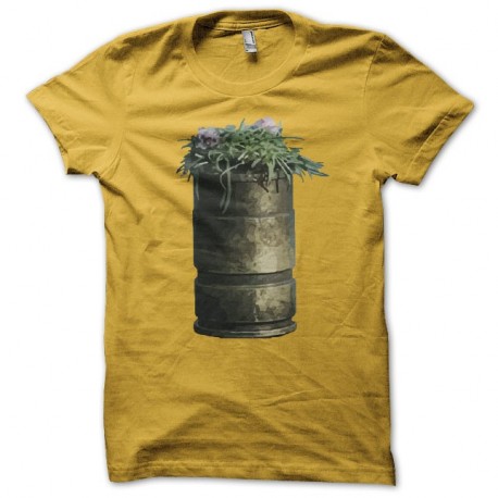 Shirt Oblivion last plant jaune pour homme et femme