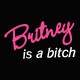 Shirt Britney is a bitch noir pour homme et femme