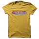 Shirt Les Inconnus Biouman parodie Bioman jaune pour homme et femme
