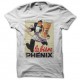 Shirt Bière Phénix blanc pour homme et femme