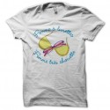 Shirt Femme à lunettes Femme très chouette blanc pour homme et femme