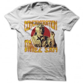 Shirt Karaté Kid Concentration Daniel San blanc pour homme et femme