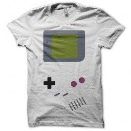 Shirt Game Boy parodie blanc pour homme et femme