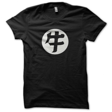 Shirt manga Symbol Ox King's kanji noir pour homme et femme