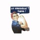 Shirt humour La vaiselle ? Tiens ! blanc pour homme et femme