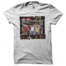 Shirt The Congos film strip art blanc pour homme et femme