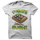 Shirt Yoshi's Sushi blanc pour homme et femme
