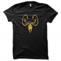 Shirt Le Trône de fer Shirt Greyjoy Game of thrones noir pour homme et femme