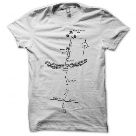 Shirt Les Mines du Roi Salomon plan blanc pour homme et femme