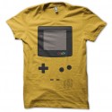 Shirt Game Boy color parodie jaune pour homme et femme