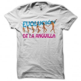 Shirt El estilo evolución de Peter La Anguila blanc pour homme et femme