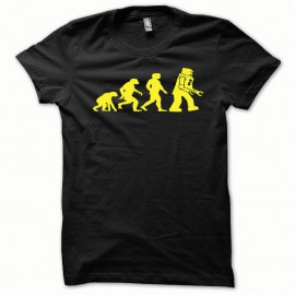 Shirt Lego Evolution jaune/noir pour homme et femme