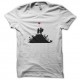 Shirt Banksy enfant artiste Shirt street art Blanc pour homme et femme
