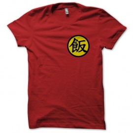 Shirt symbole Gohan's kanji rouge pour homme et femme