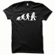 Shirt Lego Evolution blanc/noir pour homme et femme