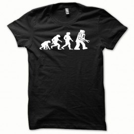 Shirt Lego Evolution blanc/noir pour homme et femme