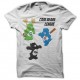 Shirt Bisounours parodie Care Bears League blanc pour homme et femme