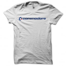 Shirt Commodore classic blanc pour homme et femme