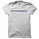 Shirt Commodore classic blanc pour homme et femme