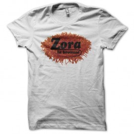 Shirt Zora la rousse parodie Zora la brousse blanc pour homme et femme