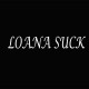 Shirt Loana Suck blanc/noir pour homme et femme