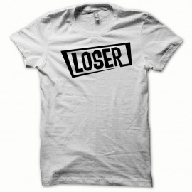 Shirt Loser noir/blanc pour homme et femme