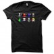 Shirt Jeu de rôle 8 bits noir pour homme et femme