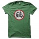 Shirt symbole Chiaotzu's kanji vert pour homme et femme